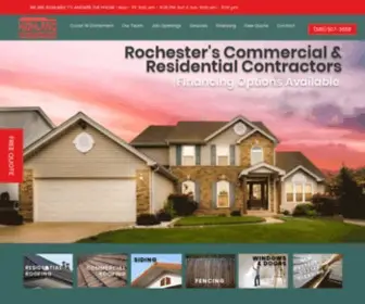 Highlandcontractors.net(Roofing Rochester NY) Screenshot