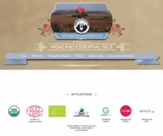 Highlandessentialoils.co.za(Highland Essential Oils Home) Screenshot