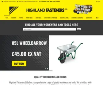 Highlandfasteners.com(Highland Fasteners Ltd) Screenshot