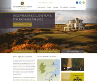 Highlandgolflinks.com(Highland Golf Links) Screenshot