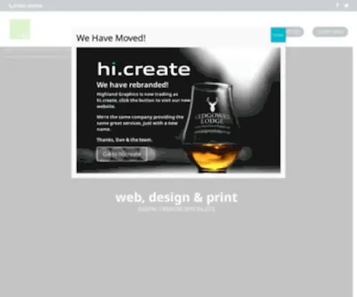 Highlandgraphics.co.uk(Highland Graphics) Screenshot