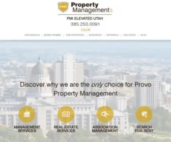 Highlandpropertymanagementinc.com(Provo Property Management) Screenshot