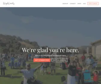 Highlandsadventure.org(Highlands Church) Screenshot