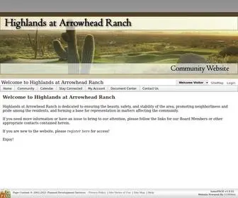 Highlandsatarrowheadranch.com(Highlands at Arrowhead Ranch) Screenshot