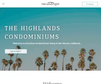 Highlandscondominiums.com(The Highlands Condominiums) Screenshot