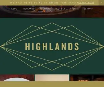 Highlandsdetroit.com(Highlands Detroit) Screenshot