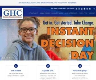Highlands.edu(Georgia Highlands College) Screenshot