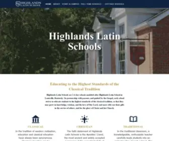 Highlandslatin.org(Highlands Latin Schools) Screenshot