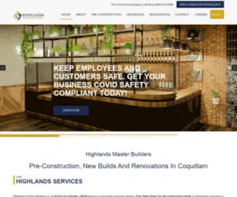 Highlandsmasterbuilders.com(Highlandsmasterbuilders) Screenshot