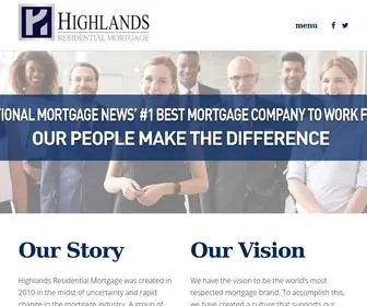Highlandsmortgage.com(Highlands Residential Mortgage) Screenshot