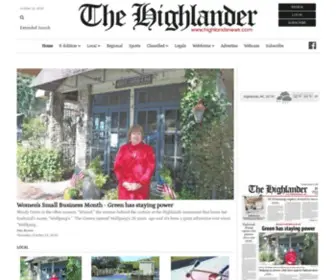Highlandsnews.com(The Highlander) Screenshot