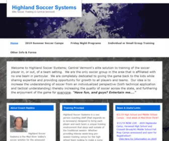 Highlandsoccer.net(Highland Soccer Systems) Screenshot