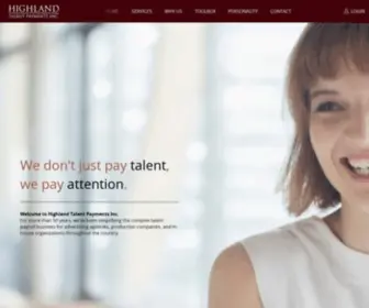 Highlandtalent.com(Highlandtalent) Screenshot