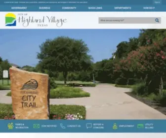 Highlandvillage.org(Highland Village) Screenshot