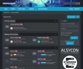 Highleaks.com(Highleaks) Screenshot