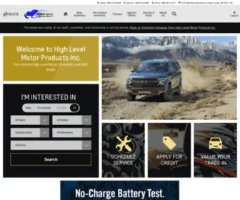 Highlevelmotorproducts.com(High Level Motor Products Inc) Screenshot