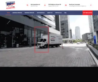 Highlevelmoverscalgary.ca(Calgary Movers) Screenshot