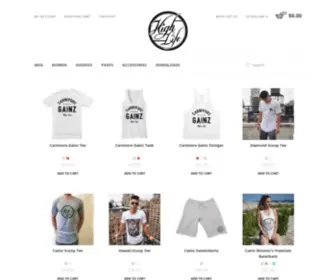 Highlifeapparel.com(High Life) Screenshot