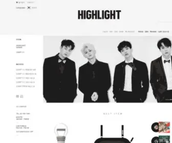 Highlightgoods.com(하이라이트) Screenshot