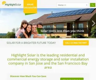 Highlightsolar.com(Highlight Solar) Screenshot