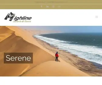 Highlinesafaritours.com(Highline) Screenshot