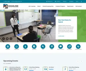 Highlineschools.org(Highline Public Schools) Screenshot