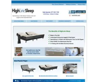 Highlinesleep.com(HighLine Sleep) Screenshot