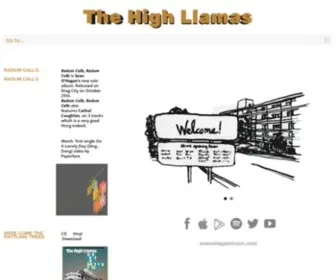 Highllamas.com(High Llamas) Screenshot