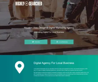 Highlysearched.com(Houston Digital Marketing & Web Development Agency) Screenshot