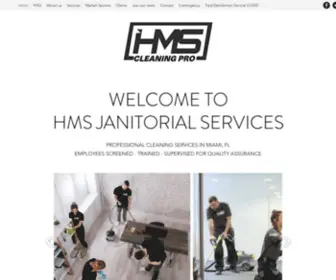Highmaintenanceservices.com(Janitorial Cleaning Services in Miami) Screenshot