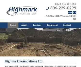 Highmarkfoundations.com(Highmark Foundations Ltd) Screenshot