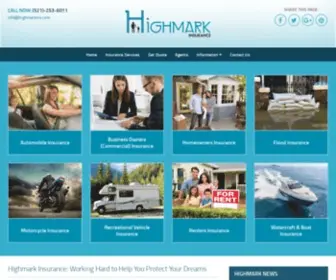 Highmarkins.com(Highmark Insurance) Screenshot