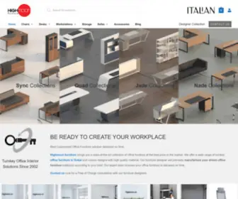 Highmoon.ae(Office Furniture Dubai) Screenshot