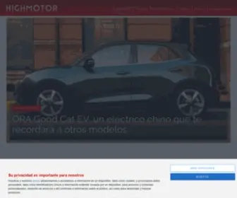 Highmotor.com(Noticias del motor y revista de coches) Screenshot