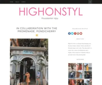 Highonstyl.com(Highonstyle) Screenshot