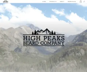 Highpeaksbeard.com(High Peaks Beard Company) Screenshot