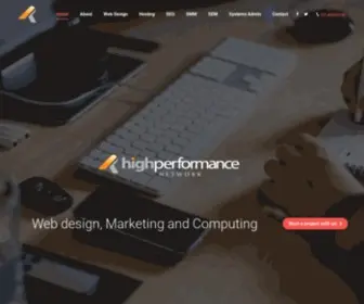 Highperformance.net.au(Web Design) Screenshot