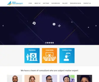 Highperformanceconsult.com(High Performance Consult) Screenshot