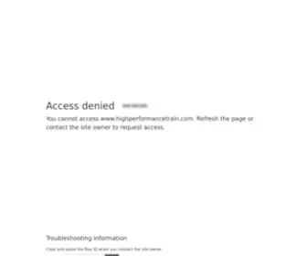Highperformancetrain.com(Free Training) Screenshot