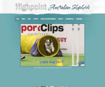 Highpointaussies.com(广东快三) Screenshot