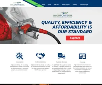 Highpointeoil.com(Servicing Michigan) Screenshot