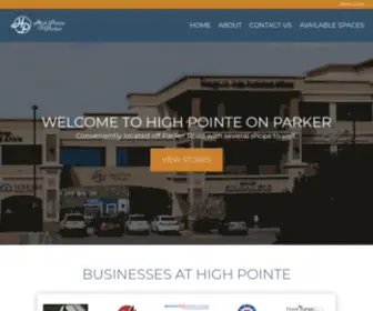 Highpointeonparker.com(High Pointe on Parker) Screenshot