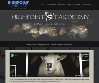 Highpointtaxidermy.net(Ohio Taxidermy) Screenshot