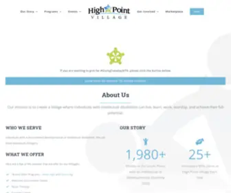 Highpointvillage.org(High Point Village) Screenshot