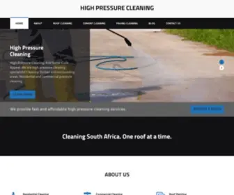 Highpressurecleaningdurban.co.za(High Pressure Cleaning) Screenshot