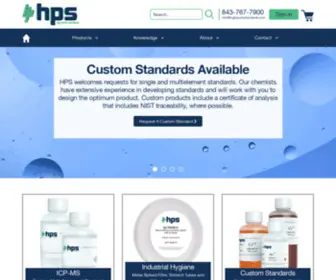 Highpuritystandards.com(High-Purity Standards) Screenshot