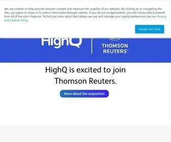 Highq.com(Secure project and client collaboration) Screenshot