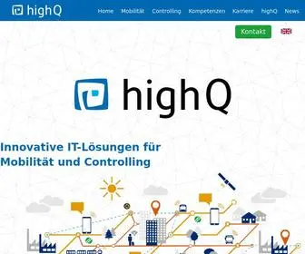Highq.de(HighQ Startseite) Screenshot