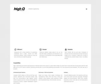 HighqTech.com(High Q Technology) Screenshot