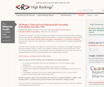 Highrankings.com(SEO Consulting) Screenshot